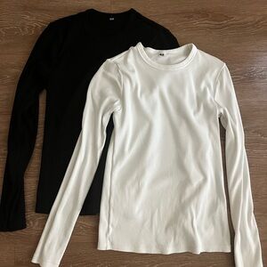 UNIQLO bundle soft ribbed long sleeve